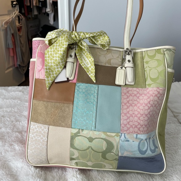 Coach Vintage Tote - Multi-color - Picture 11 of 16